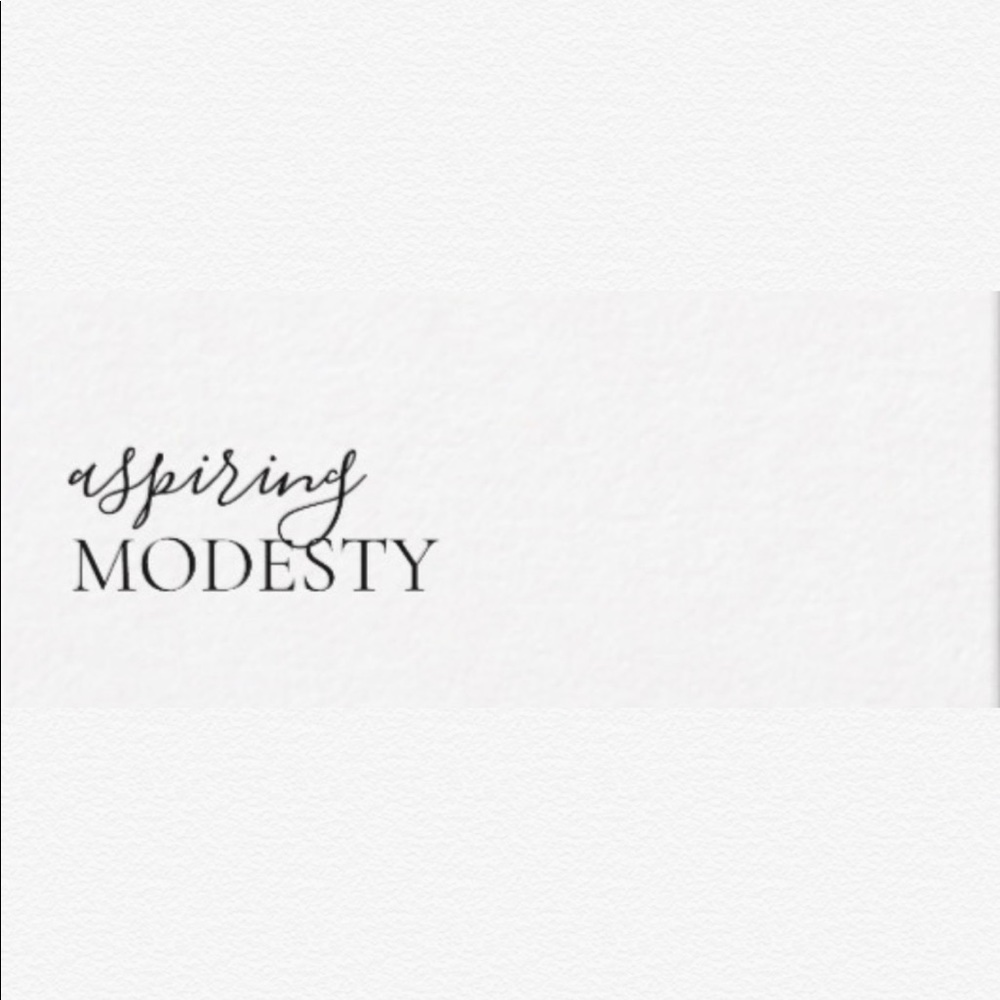 Meet your Posher, Aspiring Modesty
